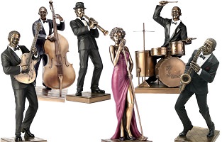 Jazzbandet figurer